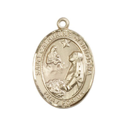 St. Catherine of Bologna Medium Pendant