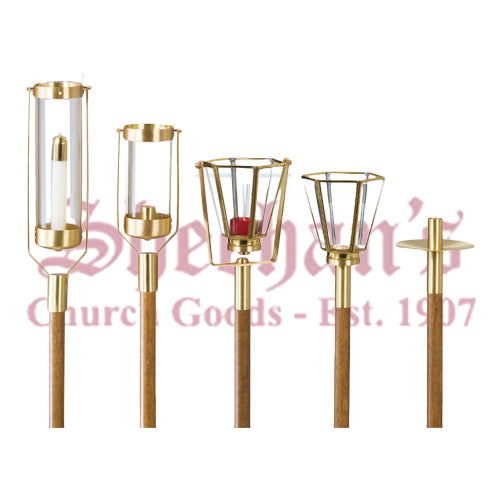 Swinging Torch with Oil Candle Shell-Pair