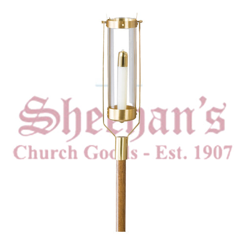 Swinging Torch with Oil Candle Shell-Pair