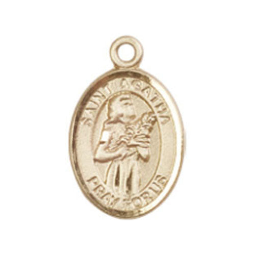 St. Agatha Small Pendant