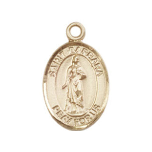 St. Barbara Small Pendant