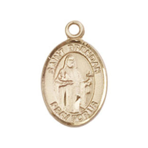 St. Brendan the Navigator Small Pendant