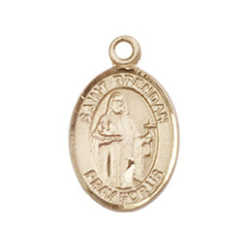 St. Brendan the Navigator Small Pendant