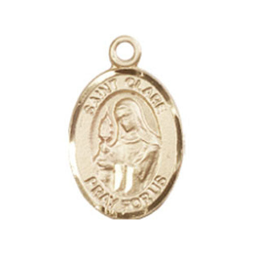 St. Clare of Assisi Small Pendant