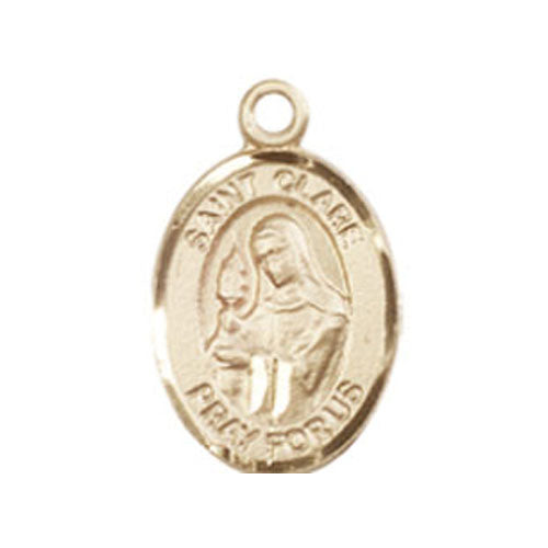 St. Clare of Assisi Small Pendant