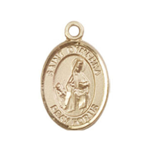 St. Dymphna Small Pendant