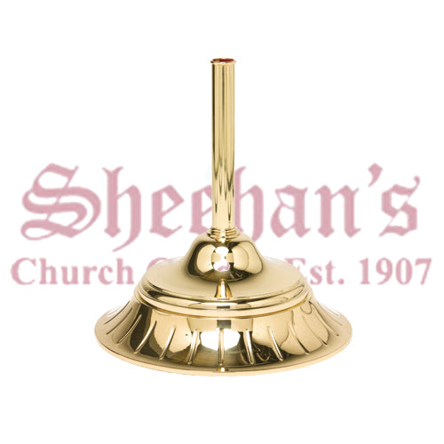 Classic Brass Processional Cross Stand