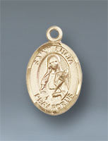 St. Lucia of Syracuse Small Pendant