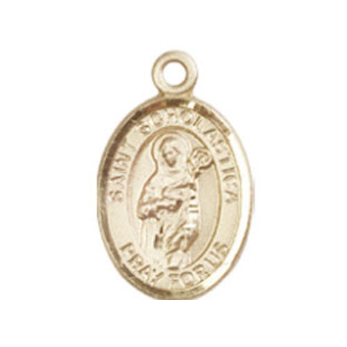 St. Scholastica Small Pendant