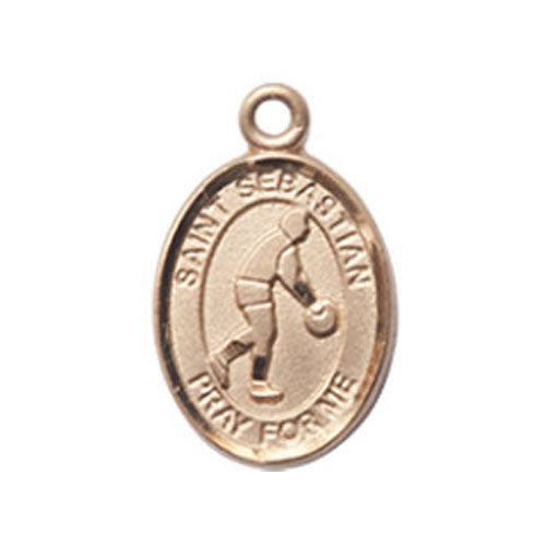 St. Sebastian-Basketball Small Pendant