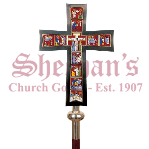 Cloisonne Processional Cross