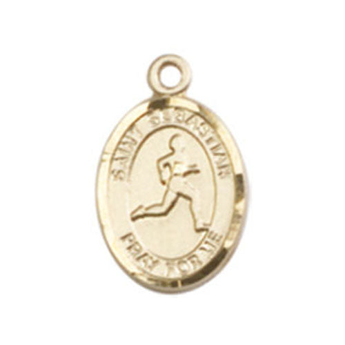 St. Sebastian-Track & Field Small Pendant