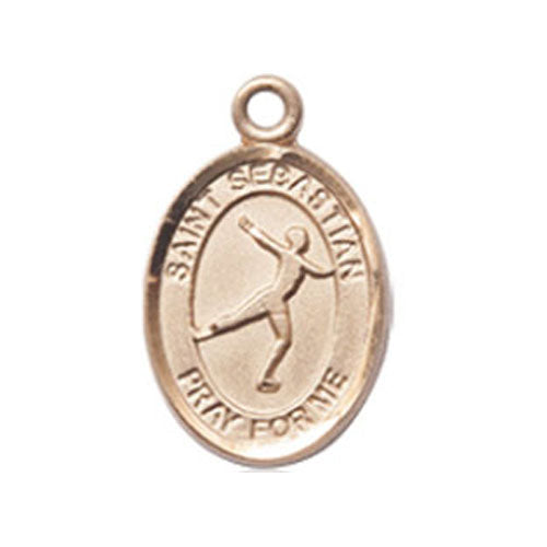 St. Sebastian-Figure Skating Small Pendant