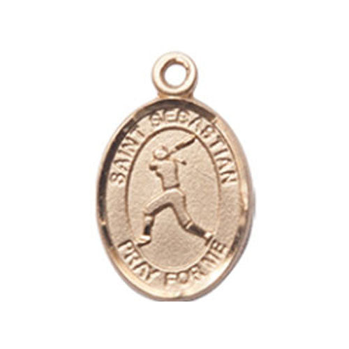 St. Sebastian - Softball Small Pendant