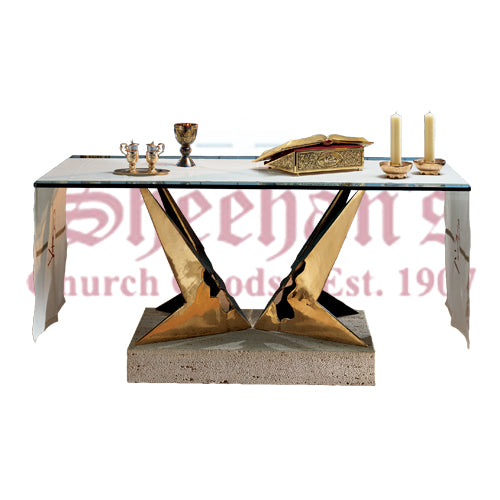 Bronze and Marble Pedestal