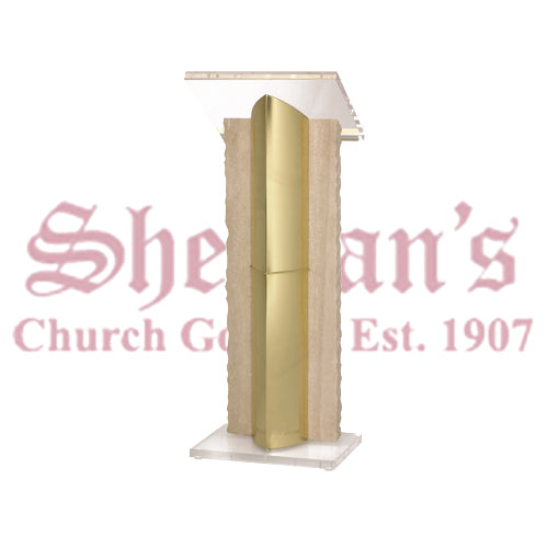 Bronze and Marble Lectern