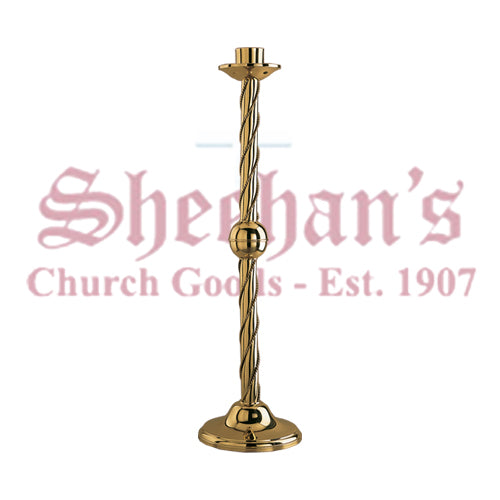 Paschal Candlestick with Rope Ornamentation