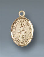 St. Catherine of Alexandria Small Pendant