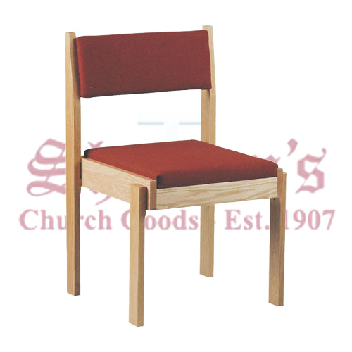 Stacking Chair with Straight Back