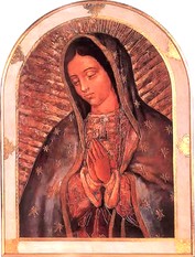 Our Lady of Guadalupe Florentine Plaque