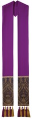 Purple Chasuble with Purple and Gold Roncalli