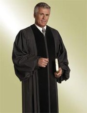Men's Murphy Black John Wesley Robe