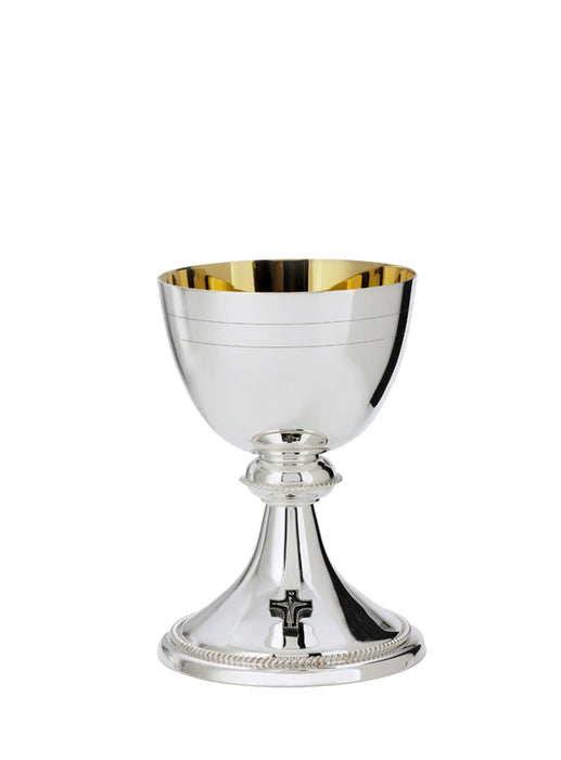 Silver Plated Chalice and Bowl Paten