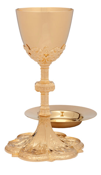 Gold Plated Gothic Ciborium