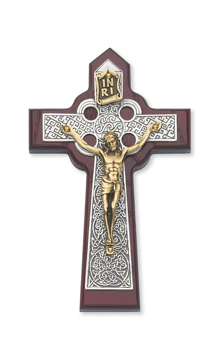 Cherry Celtic Crucifix