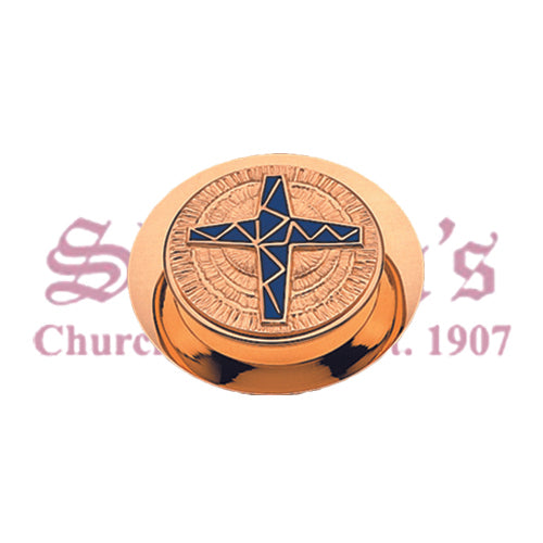Enamel Cross Pyx
