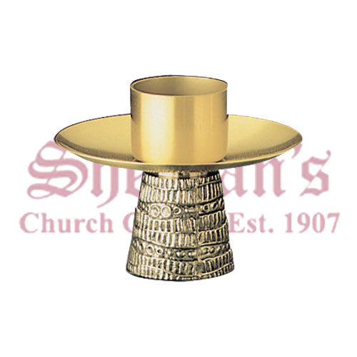 Modern Brass Altar Candlestick