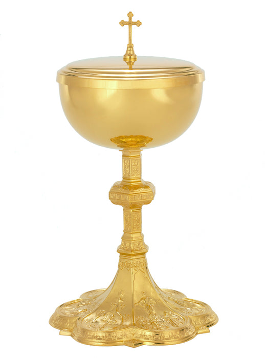 Gold Plated Gothic Chalice