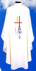 Chasuble with Eucharist Symbol