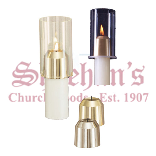 Solid Brass Economy Universal Candle Burners