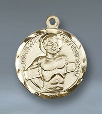 St. Dismas Medal 14KT Gold