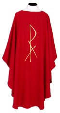 Vestment with Chi Rho