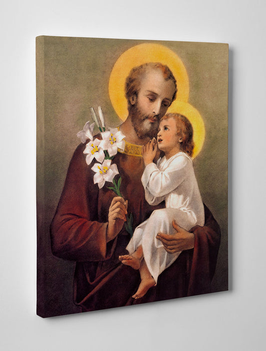 St. Joseph (Younger) Gallery Wrapped Canvas