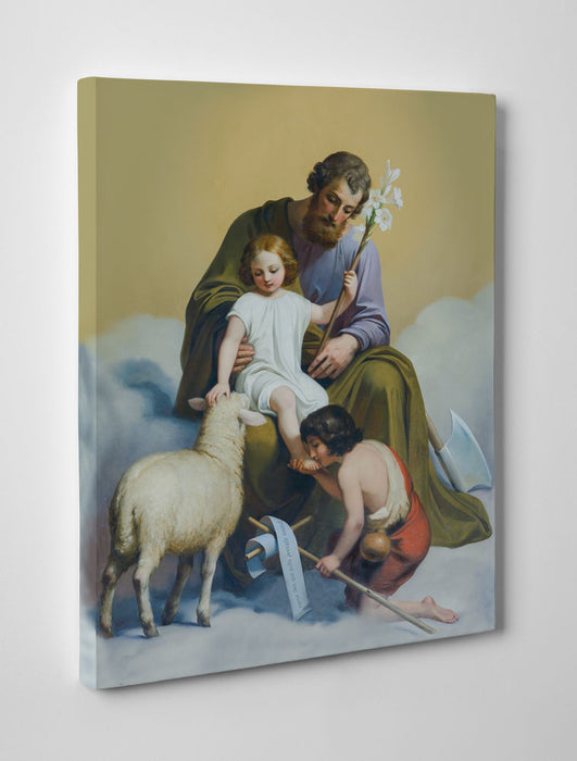 St. Joseph Guardian of Sons Gallery Wrapped Canvas