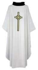 Chasuble with Celtic Cross Symbol