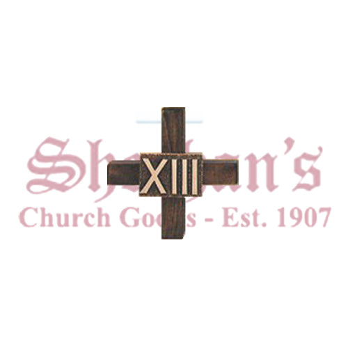 Stations of the Cross with Bronze Numerals