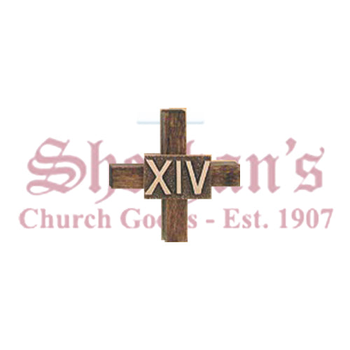 Stations of the Cross with Bronze Numerals