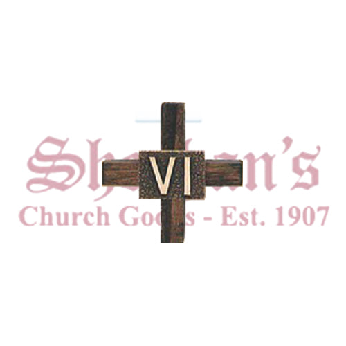 Stations of the Cross with Bronze Numerals