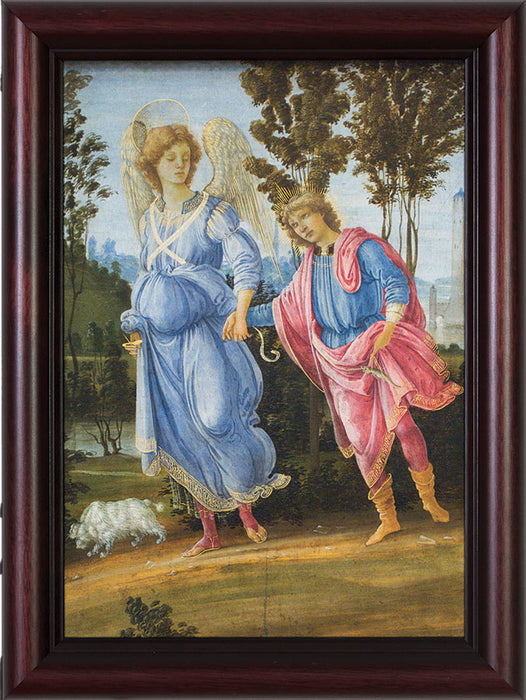 St. Tobias and the Angel Framed Art