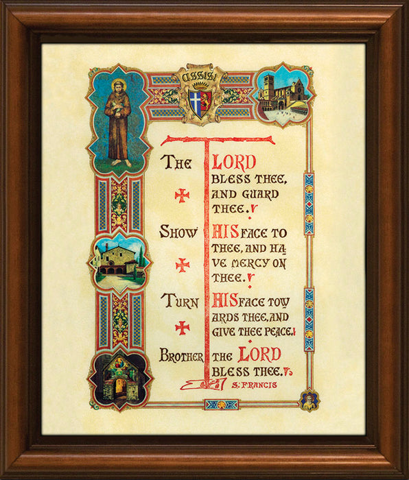 St. Francis Prayer Framed Art