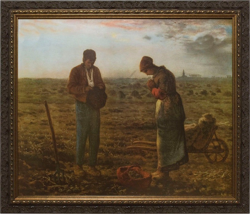 The Angelus by Millet Framed Art