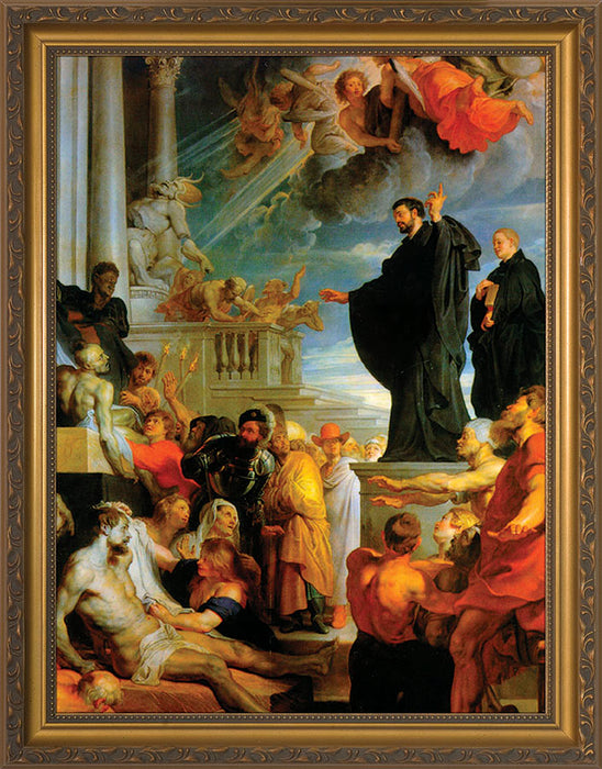 St. Francis xavier Framed Art