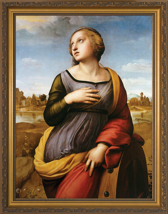 St. Catherine of Alexandria Framed Art