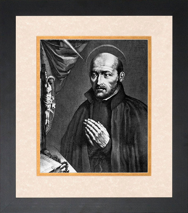 St. Ignatius of Loyola Matted Framed Art