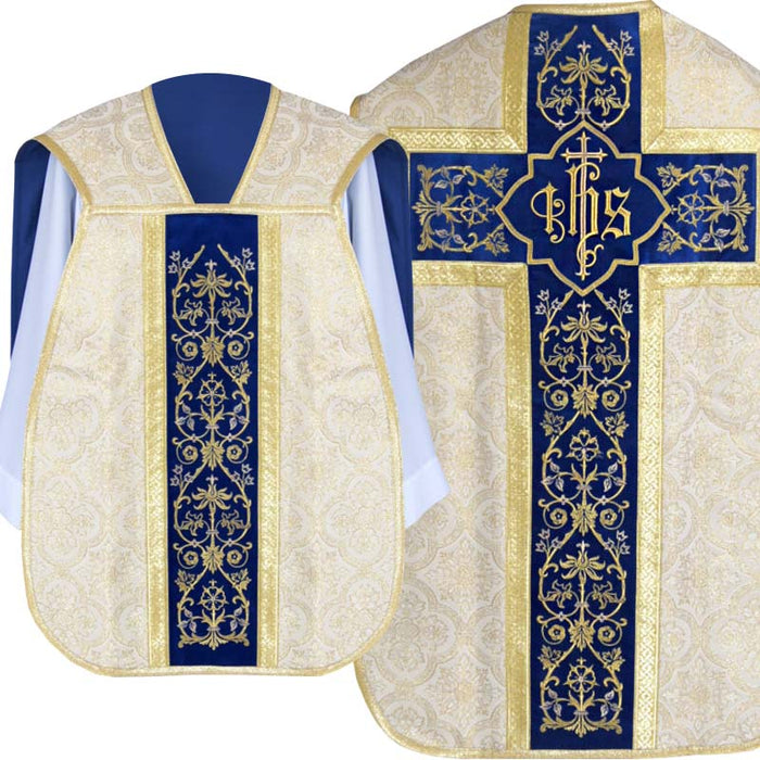 Traditional Roman Catholc Fiddle Back Chasuble