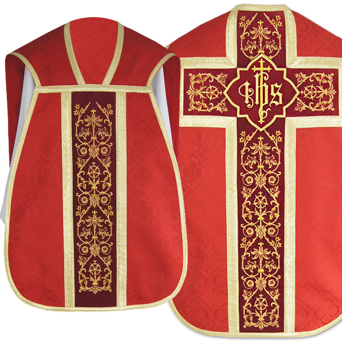 Traditional Roman Catholc Fiddle Back Chasuble